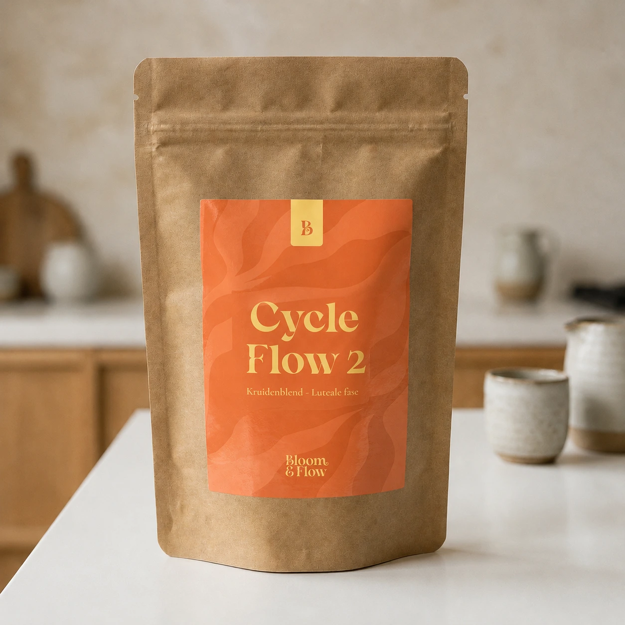 Verpakking van Cycle Flow 2 biologische thee