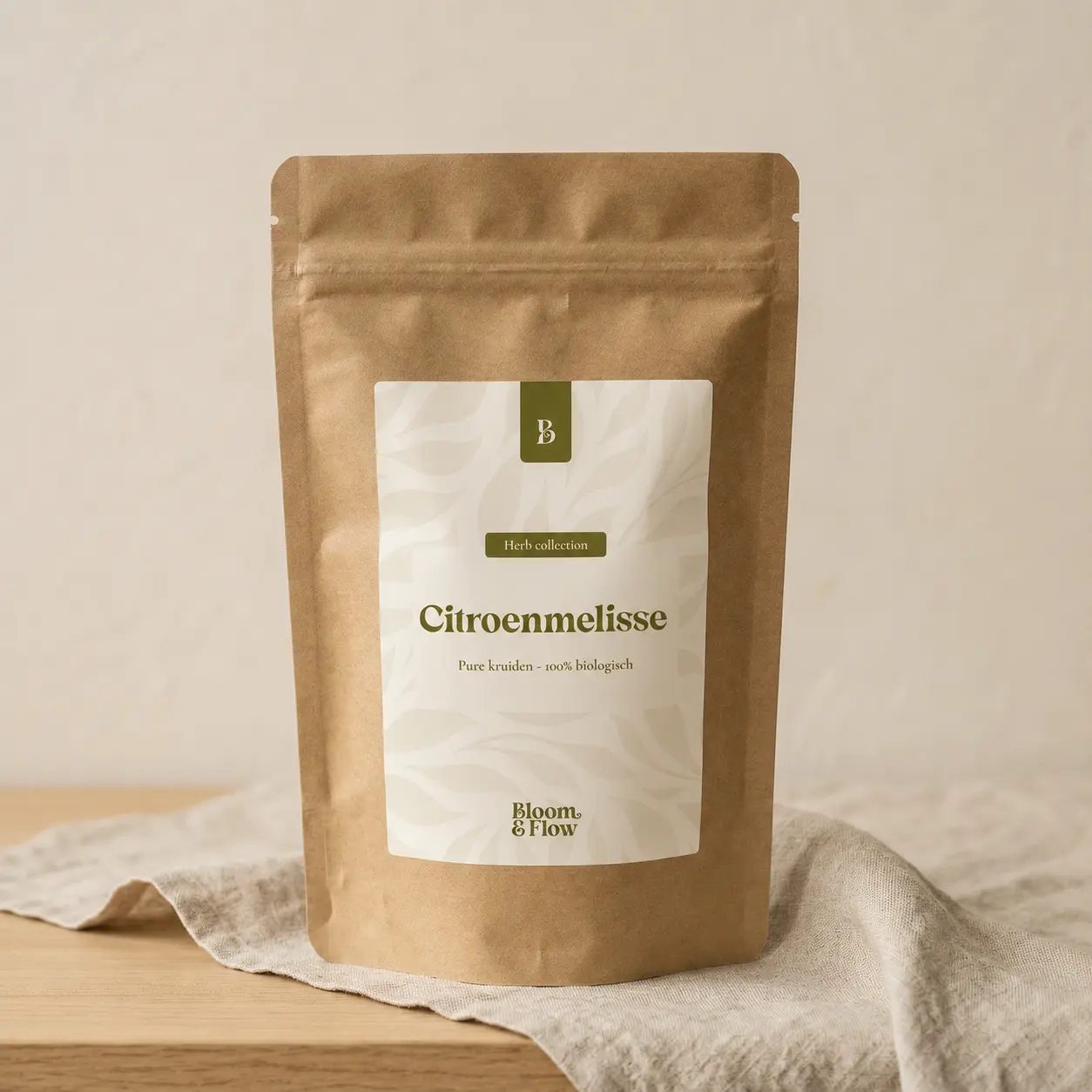 Verpakking van Citroenmelisse biologische thee