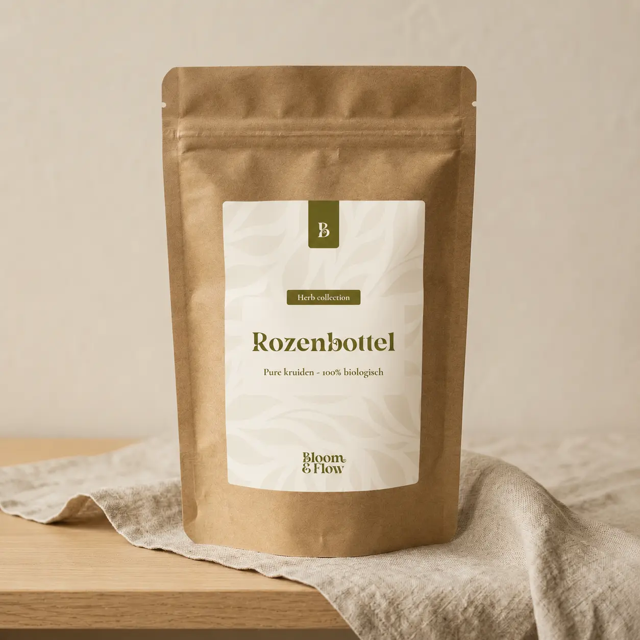 Verpakking van Rozenbottel biologische thee