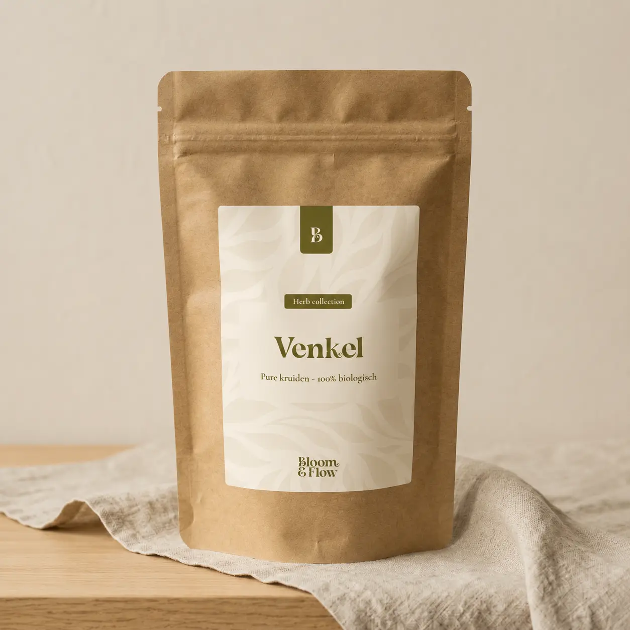 Verpakking van Venkel biologische thee